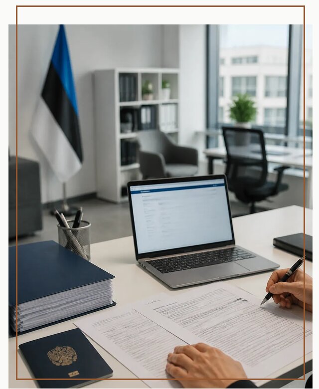 Оформление ВНЖ в Эстонии для переезда и легального проживания в Лысьве