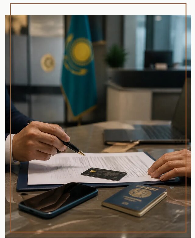 Открытие счета и банковской карты в Казахстане в Лысьве